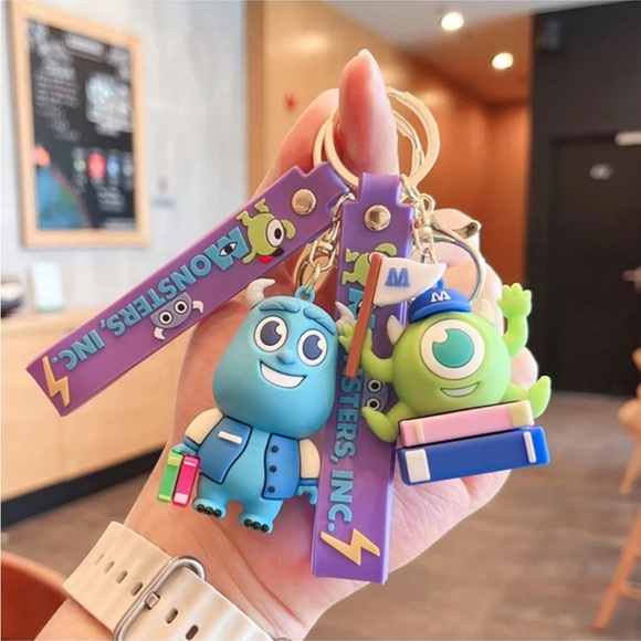 Disney Monsters Inc Character Keychains - Picture 8 of 9